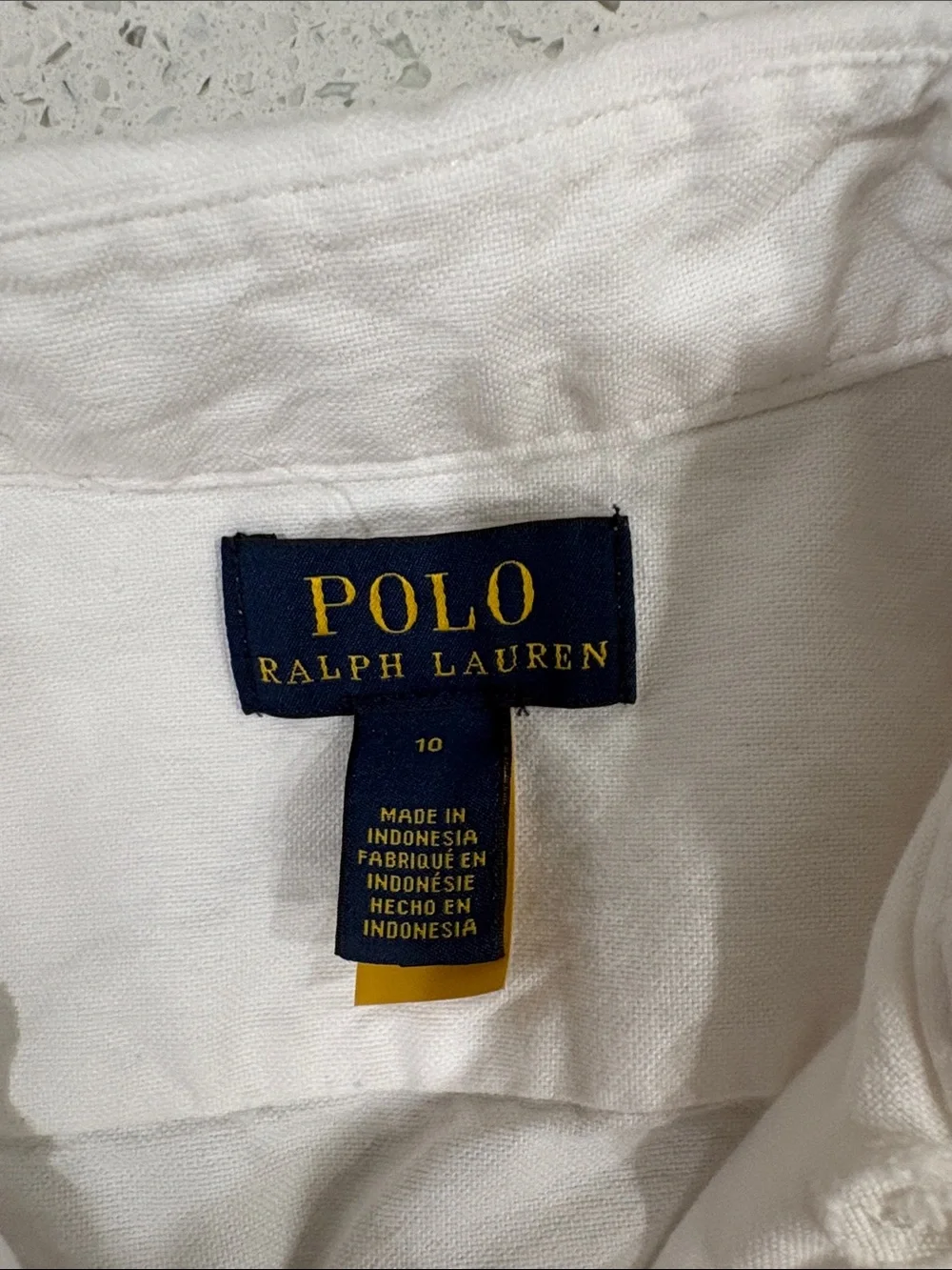 Ralph Lauren Girl's Floral-Belted Shirt Dress